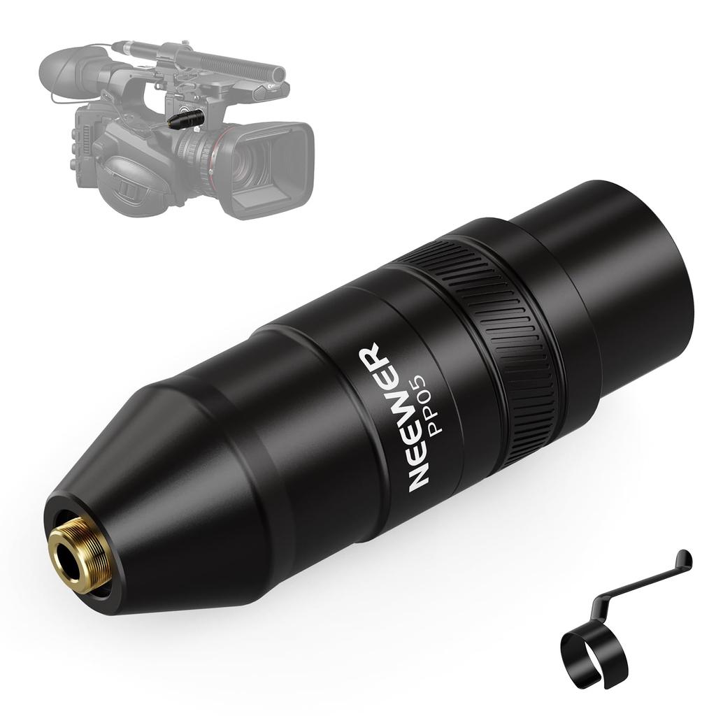 Neewer XLR Male to Female TRS Adapter for Video Audio and Sound Audio Conversion Connector Adapter 3-Pin 3.5mm Cameras, Camcorders, Recorders, Mixers,