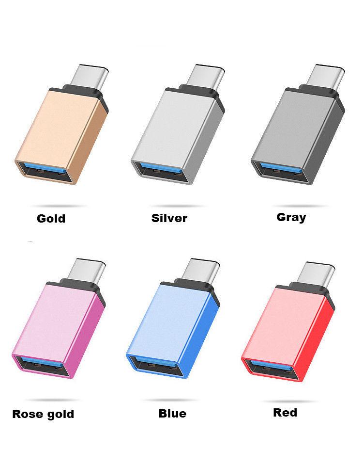 USB-C Type C 3.1 Male To USB 3.0 Type A Female Adapter Sync Data Hub OTG