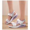 Air Cushioned Sports Sandals, Women's Summer Breathable and Shock-absorbing Fashionable Beach Shoes, Lightweight and Casual Sandals for Outdoor Wear