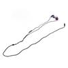 Monitoring Level Wired Earphones Composite Magnetic Coil Corded Earphones for Game Music Running Sports Colorful