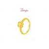 Xiaohongshu Bestseller: Women's Gold Inlaid Diamond Twist Ring - Fashionable, Versatile, Light Luxury.