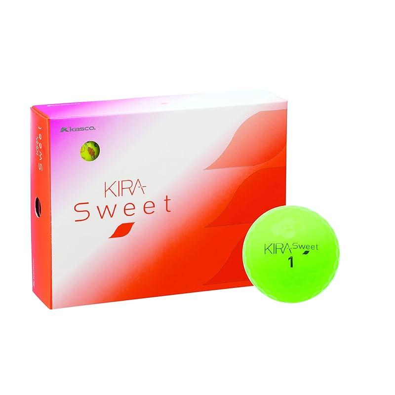 

Kasco golf ball KIRA SWEET 1 dozen (12 pieces) lime