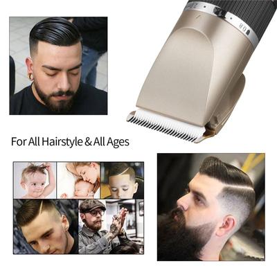 USB wiederaufladbare Keramik-Haarschneidemaschine, elektrische Männer, Friseur-Haarschneidemaschine, Trimmer, Rasierer, kabelloser Haarschneider