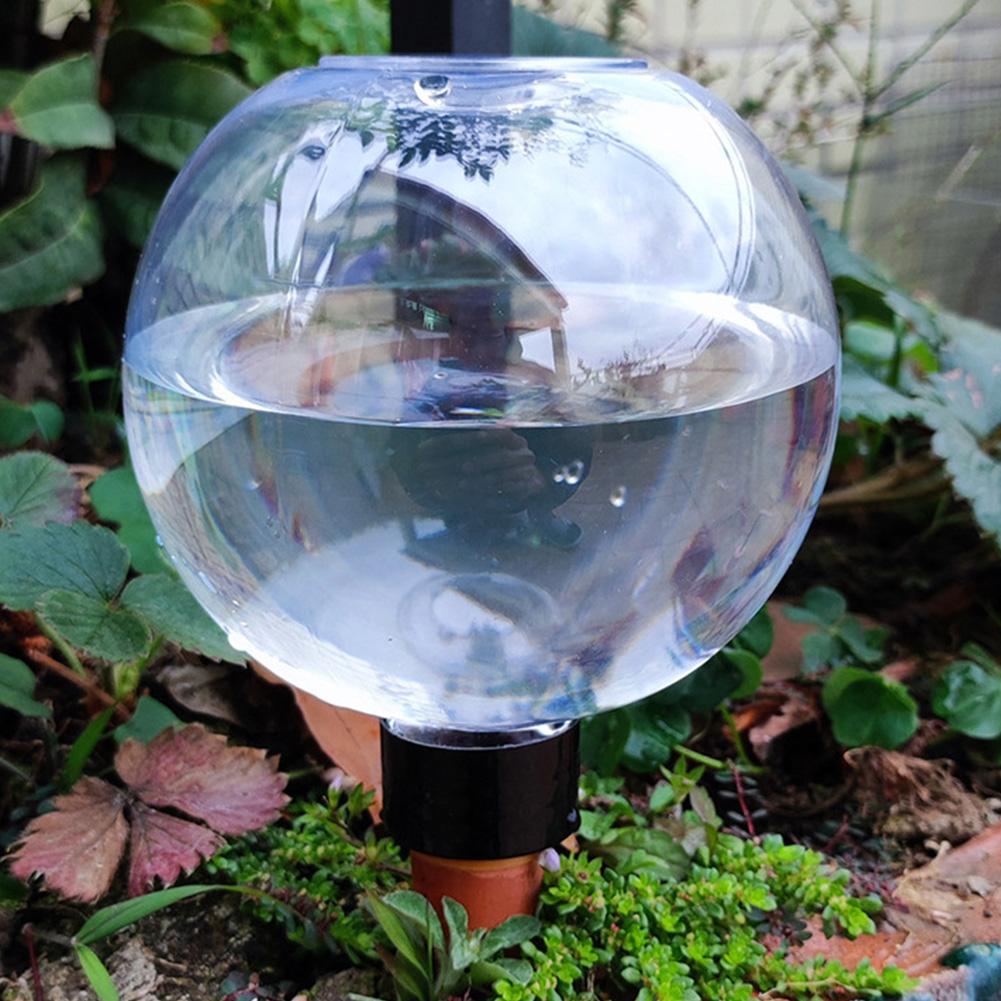4Pcs 500ML Plant Watering Globes Transparent Self Watering Bulbs Plastic Auto Watering Tool for Indoor Outdoor Plant
