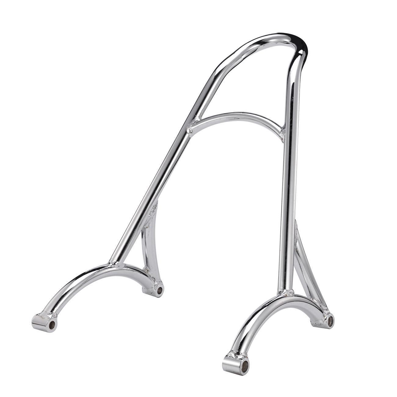 

Motorcycle Accessory Detachable Rear Passenger Sissy Bar Backrest Metal Black/Chrome For 2004-2017 HARLEY SPORTSTER XL 883/1200
