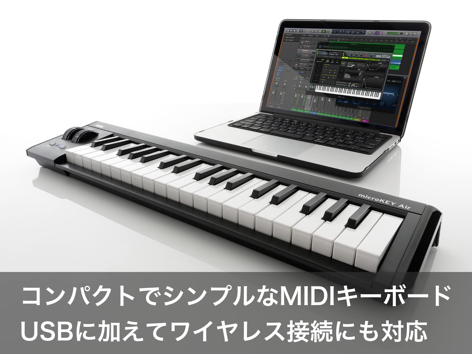 DTM・DAW KORG MICROKEY2-37 Air Korg MicroKEY-37 2 Air 37 Key Compact Bluetooth MIDI