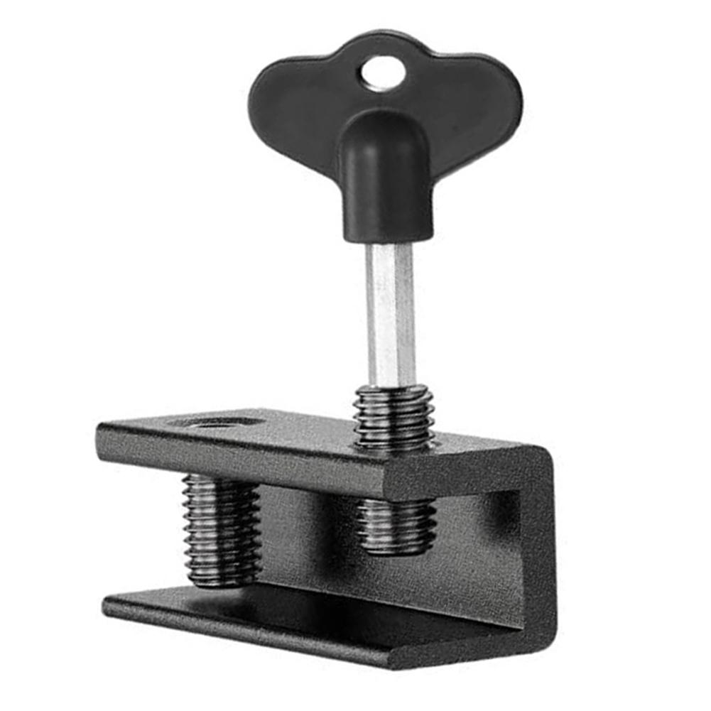 Sliding Door Window Lock with Key Wrench Door Frame Security Lock Aluminium Alloy Window Limit Stop Locks Kid/Children Guards