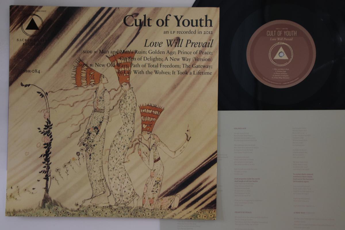 

LP Record CULT OF YOUTH - Love Will Prevail SBR084 Sacred Bones Re 2012 US Rock Used