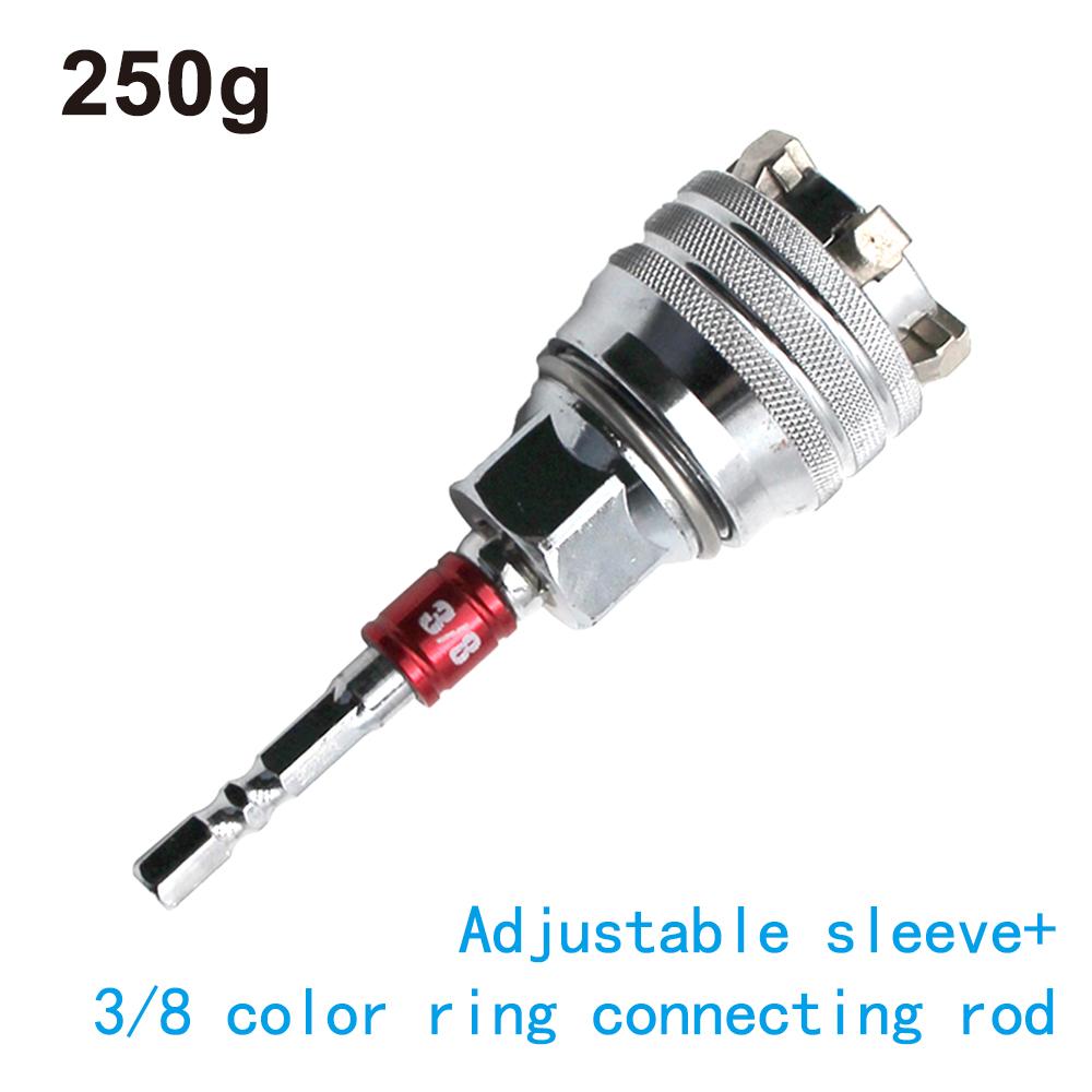 Adjustable Magic Socket Multifunctional Hexagonal Socket Ratchet Wrench Hand Drill Screw Tightening Tool Accessory Set
