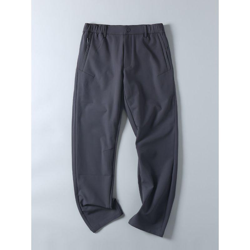 Lujia Outdoor Soft Shell Tactical Pants Fall and Winter Three-Proof Thickened Heattech Men Export Export Loose Casual Straight Pants