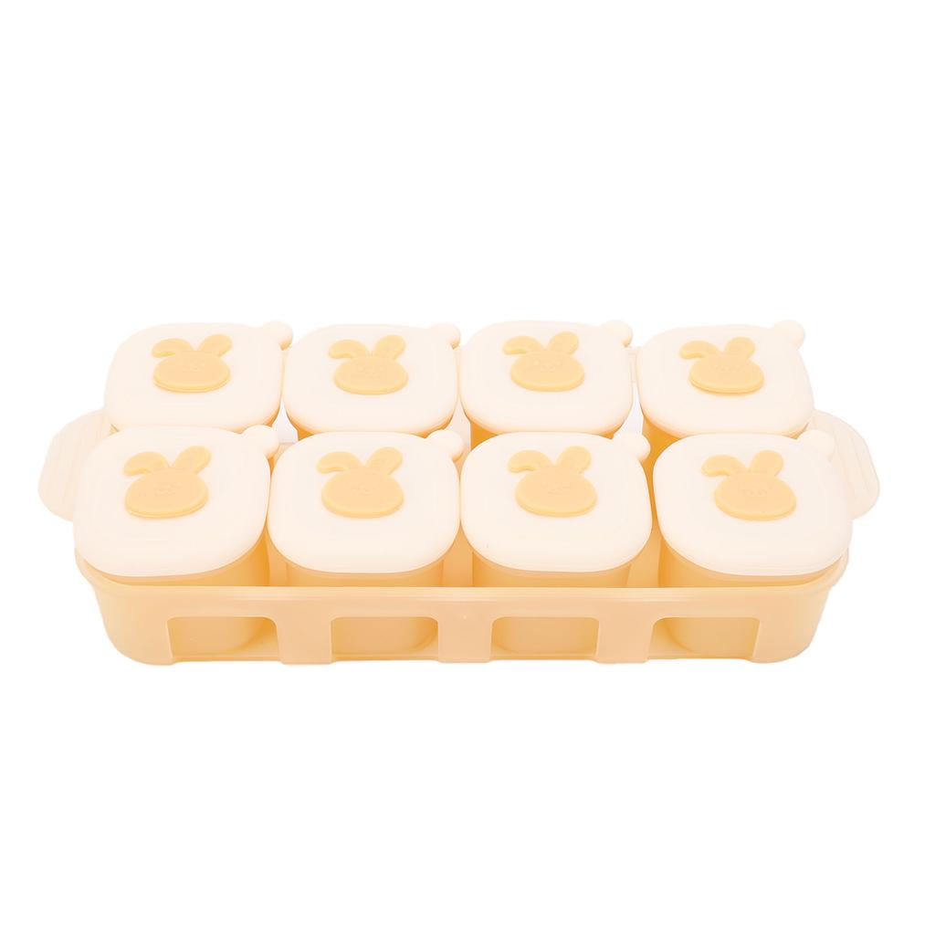 Infant Food Freezer Tray Reusable Silicone Kid Food Storage Container Ice Cube Freezer Mold for Homemade Purees