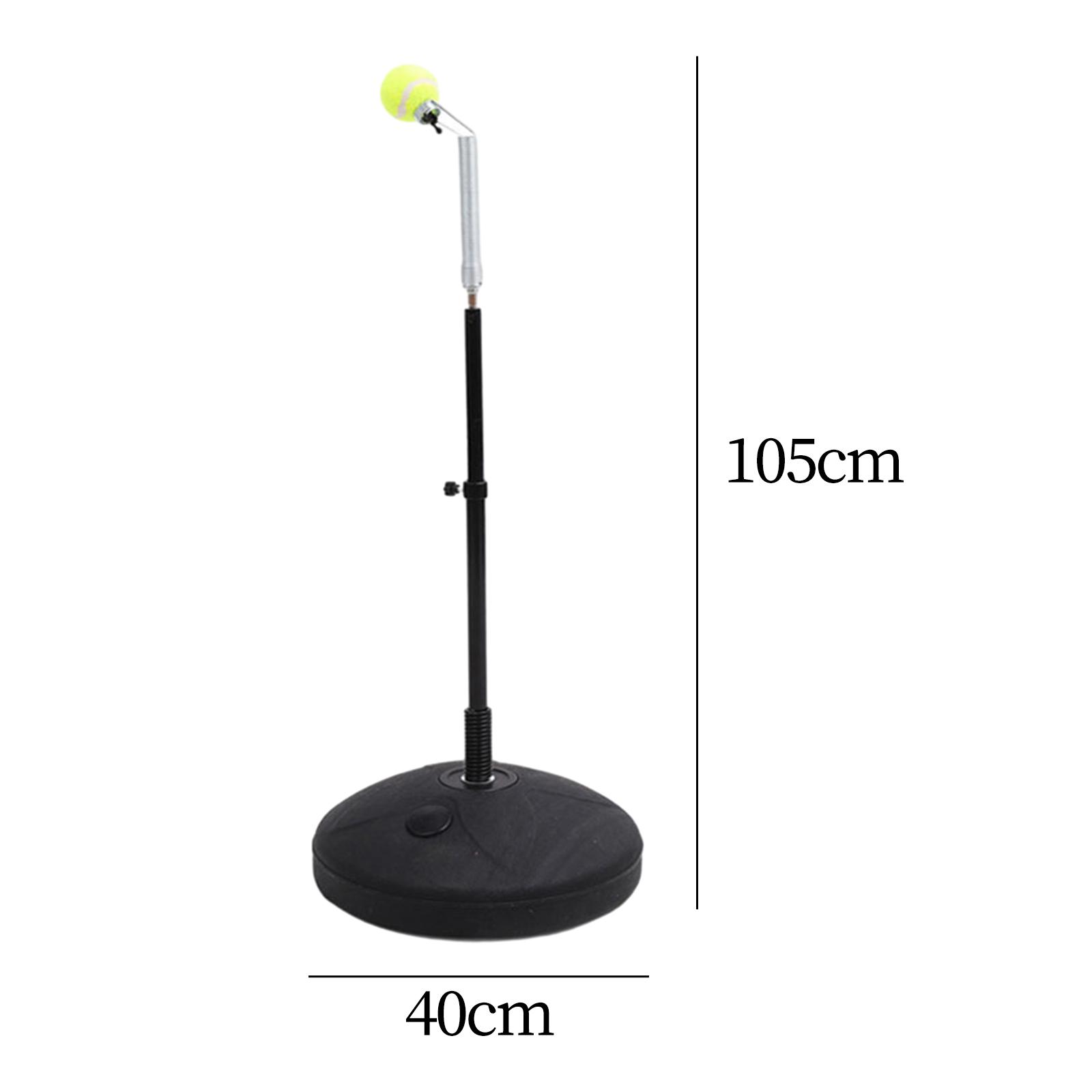 

Портативный тренажер для тенниса, вспомогательное средство, регулируемый отскок для самостоятельной практики тенниса, устройство-симулятор тенниса, спортивное тренировочное оборудование