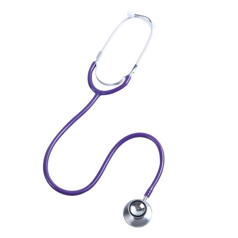 Szkia Dual-Use Medical Stethoscope, Single-Head, Ideal for Doctors & Medical Students, Aluminum Alloy, Multi-Color