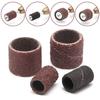 #80 #120 Sanding Drum Set 80/120 Grit Sanding Flap Wheel Wear Resistant Grinding Sandpaper For Dremel Rotary Tool Abrasive Tools