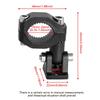 Motorcycle Headlight Mount Bracket 19-26mm Adjustable Spotlight Clamp Motorcycle Head Light Lamp Holder Support for SUV