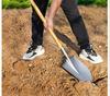 Large Manganese Steel Gardening Shovel for Digging, Planting Trees, Flowers, Vegetables – Thickened Iron for Agricultural Use