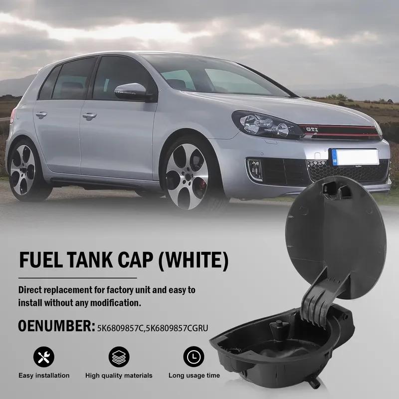 

Белая крышка лючка бензобака для Golf MK6 GTI 2010 2012 2013 Заменяет 5K6809857C,5K6809857CGRU