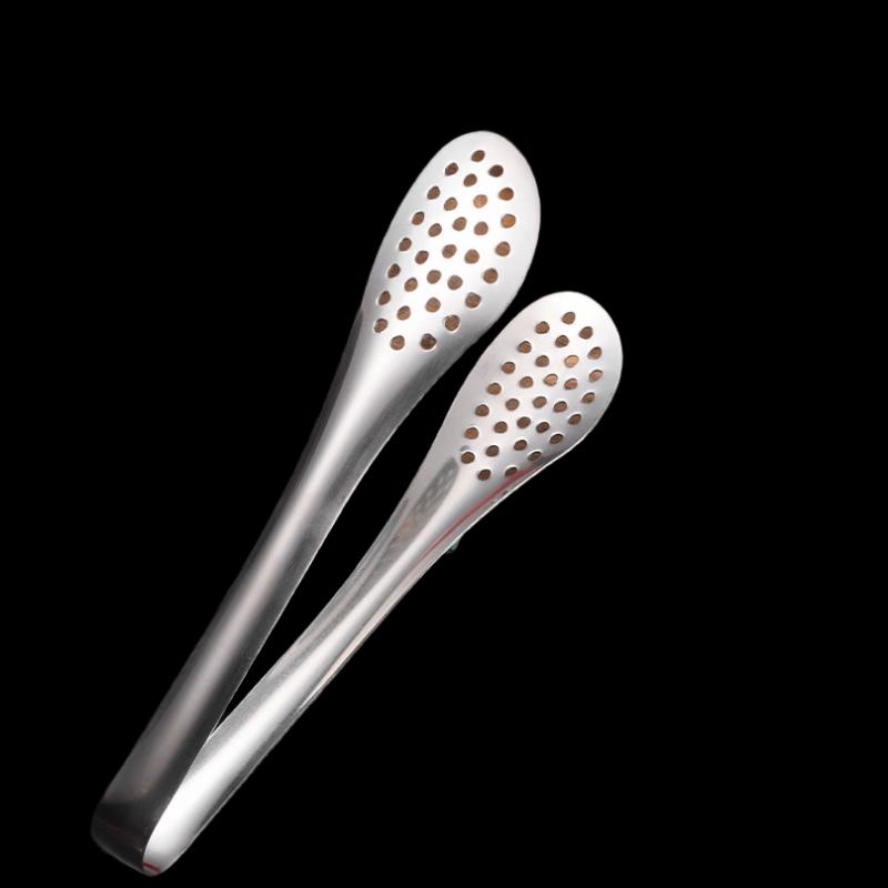 

304 Stainless Steel Perforated Food Tongs