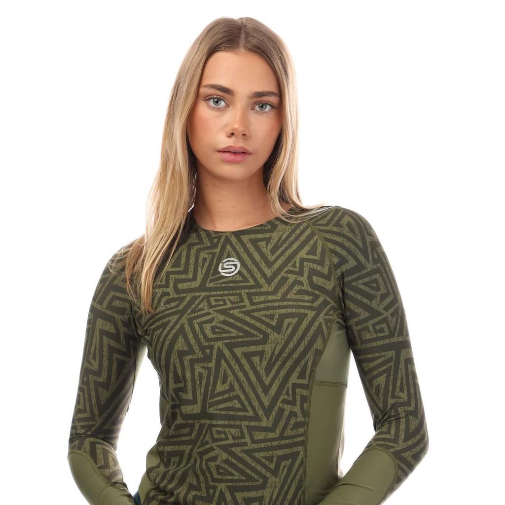 Skins Womens/Ladies Series-3 Long-Sleeved Top
