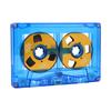 Reel to Reel Cassette Tape Double Sided Sound Cassette Tape with 50 Minutes Recording Time Normal Bias for Music