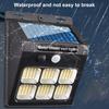Solar Outdoor Light Motion Sensor Solar Powered Light Super Bright Waterproof Wireless Auto On/Off 3 Modes Wall Security Light