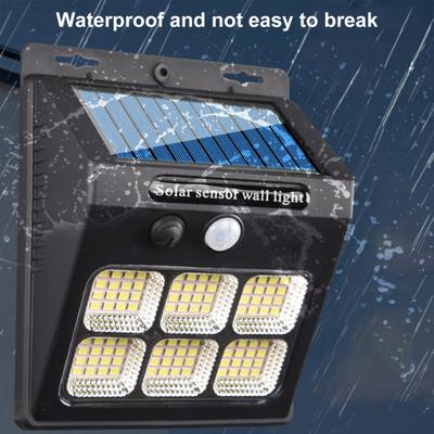 Solar Outdoor Light Motion Sensor Solar Powered Light Super Bright Waterproof Wireless Auto On/Off 3 Modes Wall Security Light