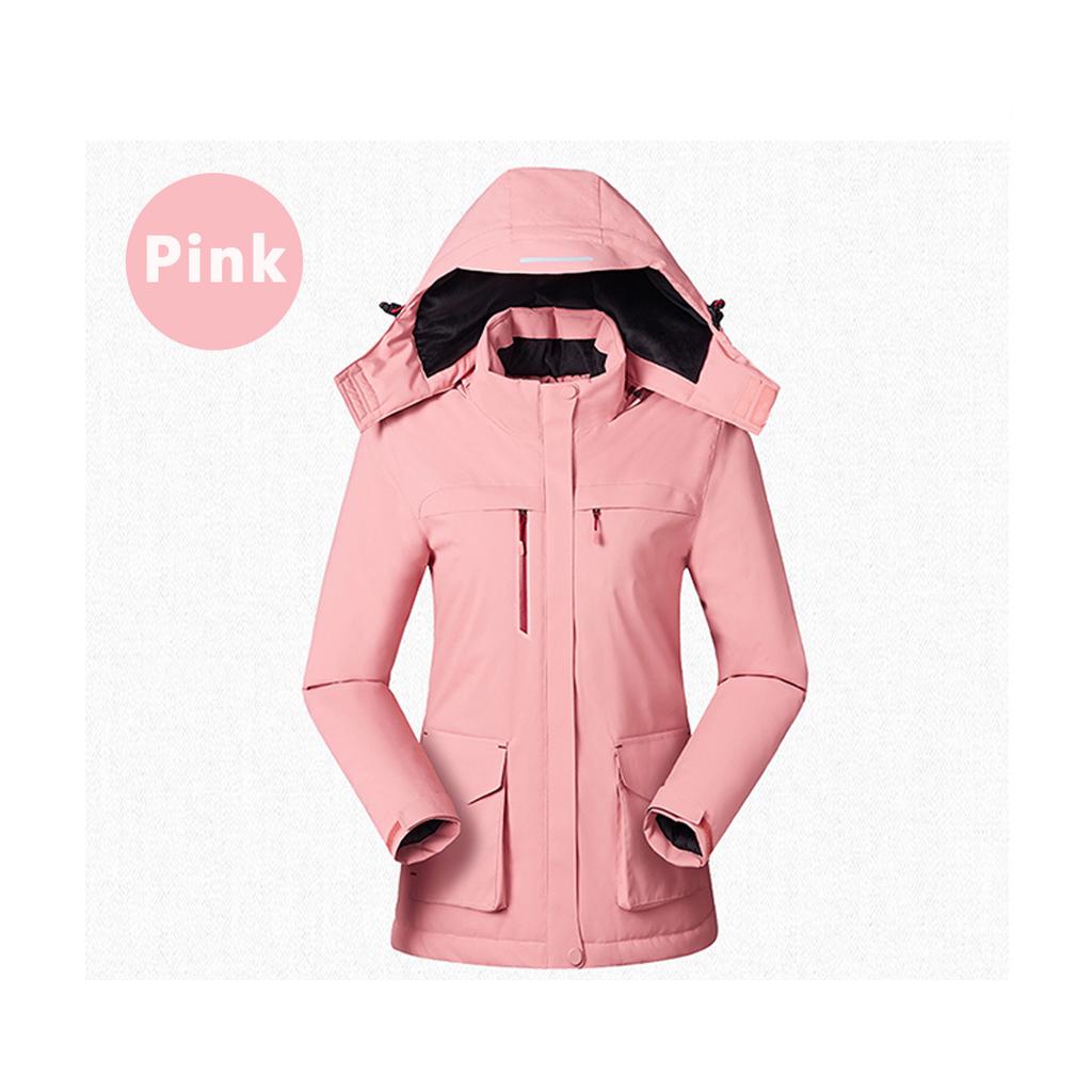 pink winter vest
