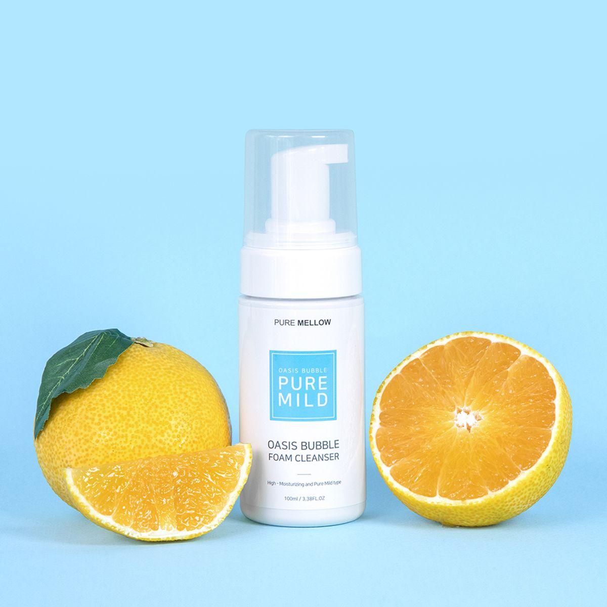 Pure Mellow Oasis Bubble Mild Foam Cleanser 100ml (Mildly Acidic Foam Cleanser)