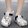 Mode Sommer Clogs Hausschuhe Beliebte Herren Lochschuhe Sandalen Herren Gartenschuhe Outdoor Street Slides Bequeme Wasser Strandschuhe