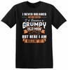 Old Grumpy Man Killing It T Shirt Retirement Retired Grandad Birthday Top Tee