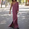 Knit Dress For Women With Ruffle Detailing And Loose Fit In Spring 2023 For Casual Wear
