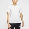 Nike Solid Color Crew Neck Sports Tee Men Tops White BQ2971-100