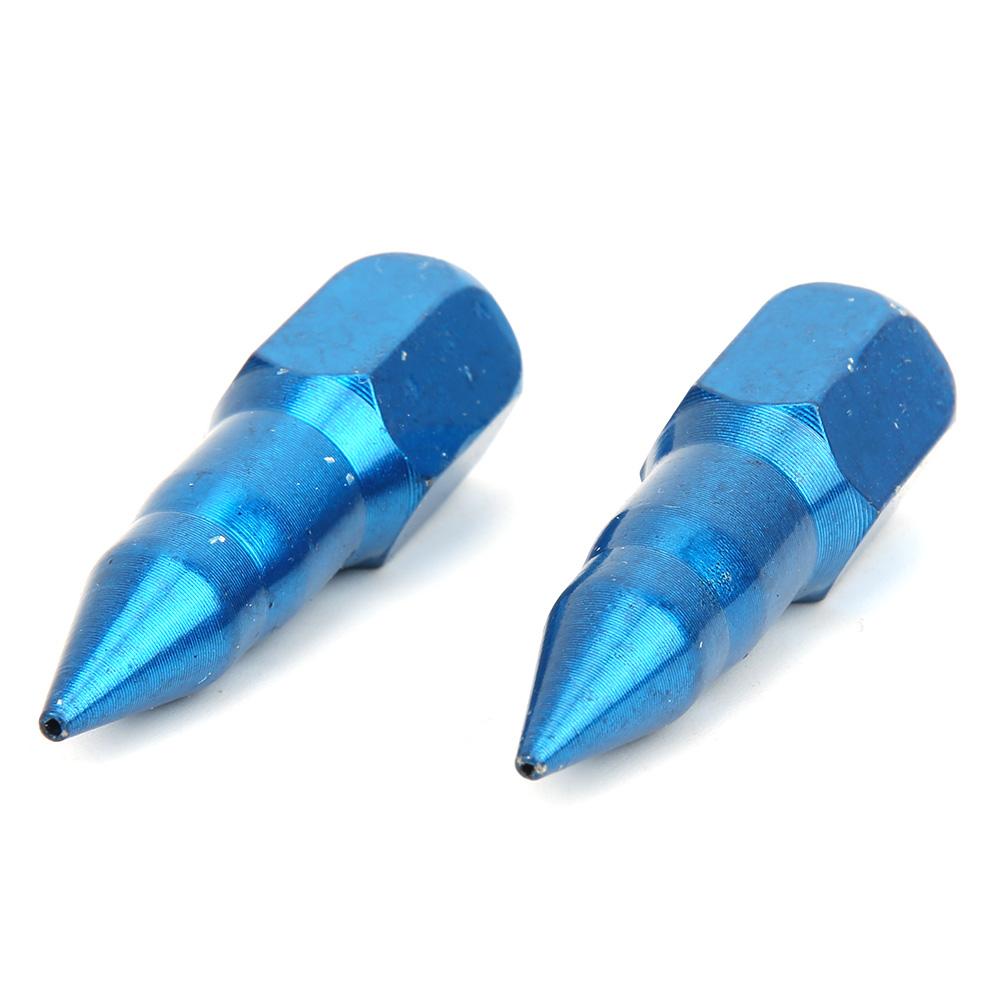 2 Pcs Grse Nozzle All Steel Needle Nose Dispenser Grse Accessory Less thanbr(Blue )