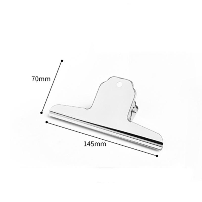 

Yamagata Metal Elastic Clip - 145mm Paper & Drawing Board Holder Square 5y (145mm) серебряный