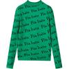New Sweaters Women's Deep Green Tea F11W144407F-GN