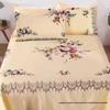 Shanghai Peony Print Twill Bed Sheet