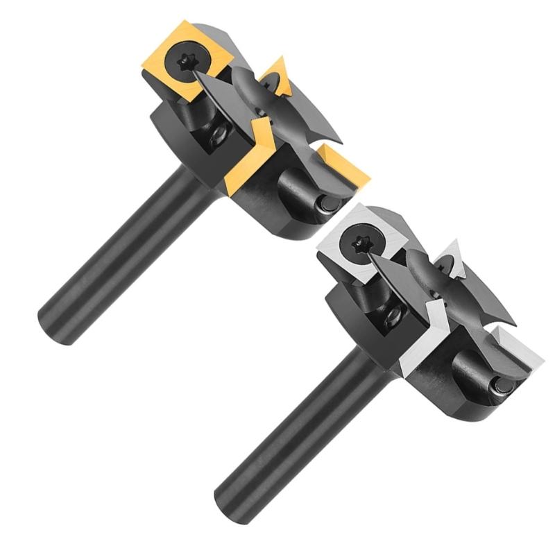 4Flute Slab Flattening Routers Bit Insert Milling Cutter For High Frequency Machining Application In Furniture Production