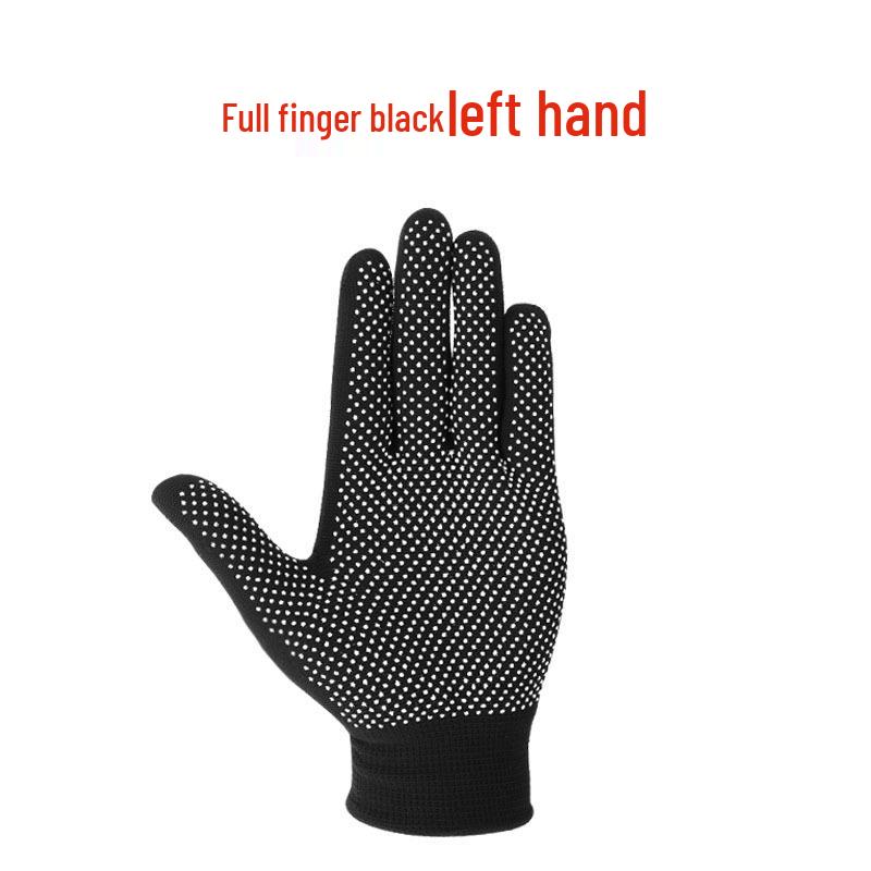

Unisex Breathable 13-Gauge Nylon Work Gloves, Full & Half Finger, Glue-Dot Grip, Left & Right Hand, Labor Protection