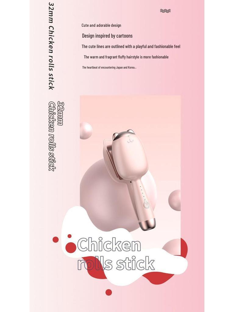 Automatic Hair Curler for Long-lasting French Waves - Gentle on Hair