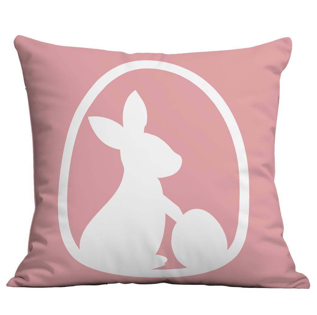 Easter Pillow Case Home Sofa Pillow Living Room Ornament Printed Rabbit Pillow Premium Durable Quality Useful Practical