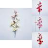 Artificial Plum Blossom Branch With Silk Material For Home Decoration And Gift Giving