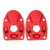 Aluminum Alloy Rear Steering Cup Cover Fit for Axial Capra scx10III 1 10 RC CrawlerRed
