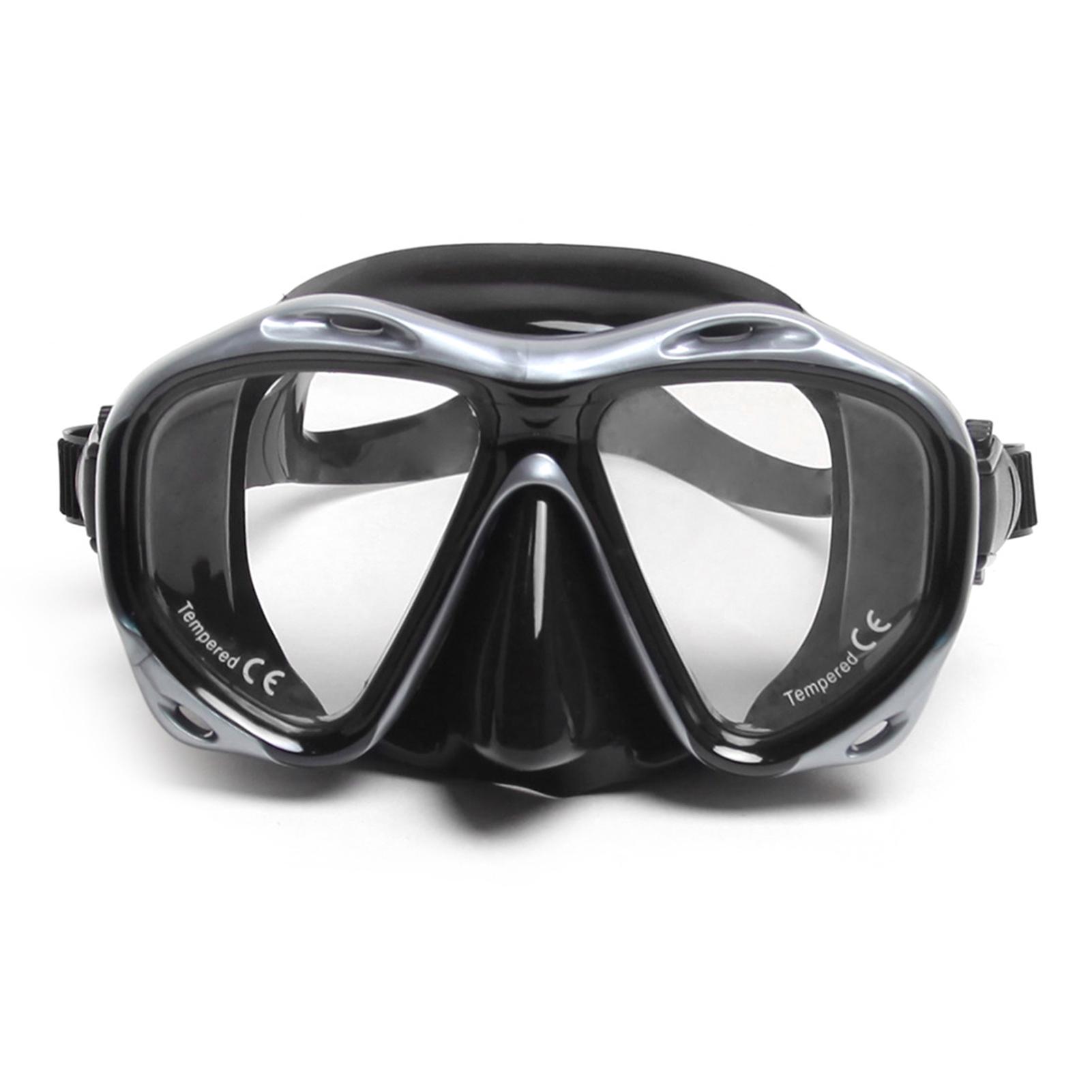 

Men s Women s Anti-fog Diving Snorkeling Mask Two-window Scuba Diving Mask Swim Goggles Swimming Mas