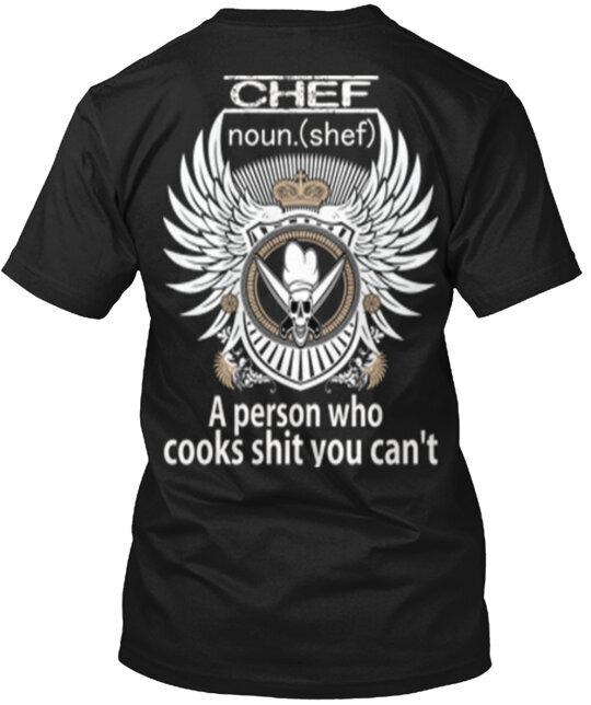 

CHEF T-Shirt Made in the USA Size S to 5XL Unisex T-Shirt L