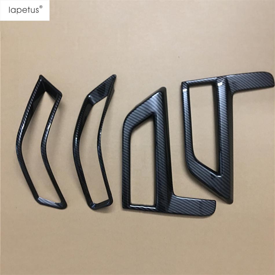 Car Front Rear Fog Lights Lamps Eyebrow Frame Decoration Cover Trim Accessories For Nissan X-Trail X Trail T32 Rogue 2017 -