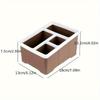 1PC Multifunctional Plastic Multi-Cell Desktop Storage Box Living Room Remote Control Cosmetics Storage Box Office Finishing Box