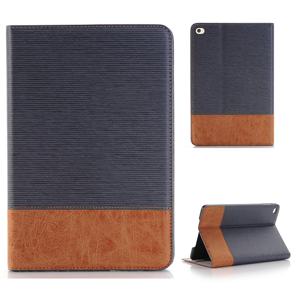 For iPad mini (2019) 7.9 Inch/Mini 4/mini 3/mini 2/mini Case Leather Cross Texture Tablet Cover Auto Sleep Wake