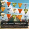 DYSHENGYI Outdoor Triangle Camp Bunting Flags