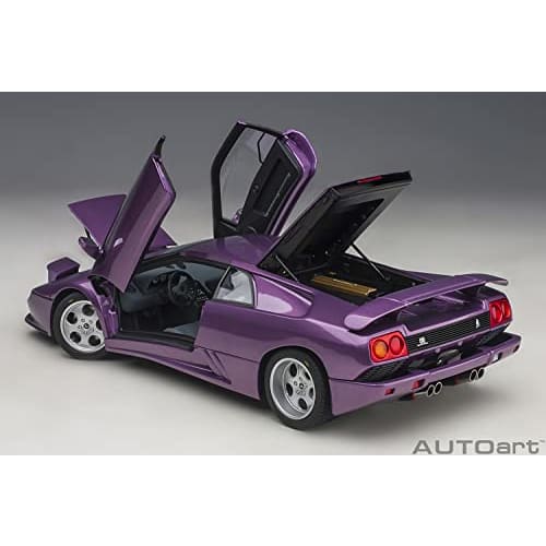 AUTOart 1/18 Scale Lamborghini Diablo SE30 VIOLA SE30/Metallic Purple Finished Product, One Size, 79158