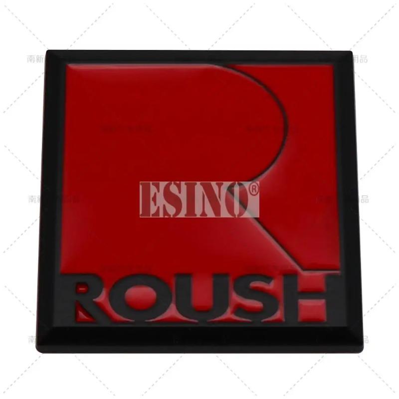 1PC 3D Roush Performance Car Trunk Metal Alloy Adhesive Badge Emblem Body Tailgate Accessories For Mustang Shelby GT GT 500